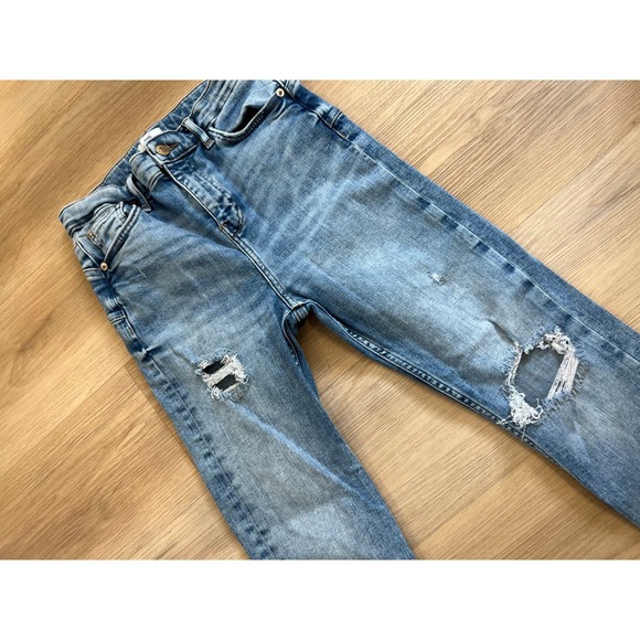 River Island Denim - River Island Petite Size 10 High Waisted Skinny Jeans
